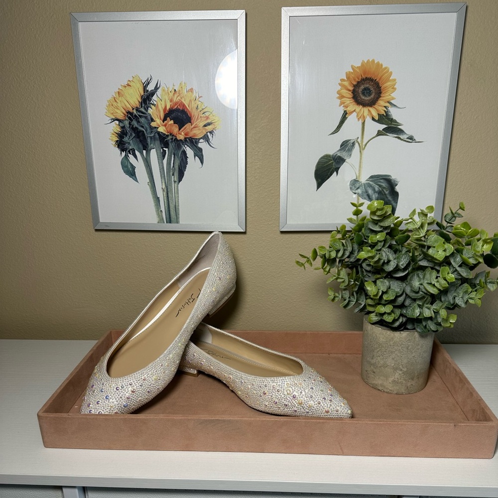 Betsey Johnson Jude Bridal Flats